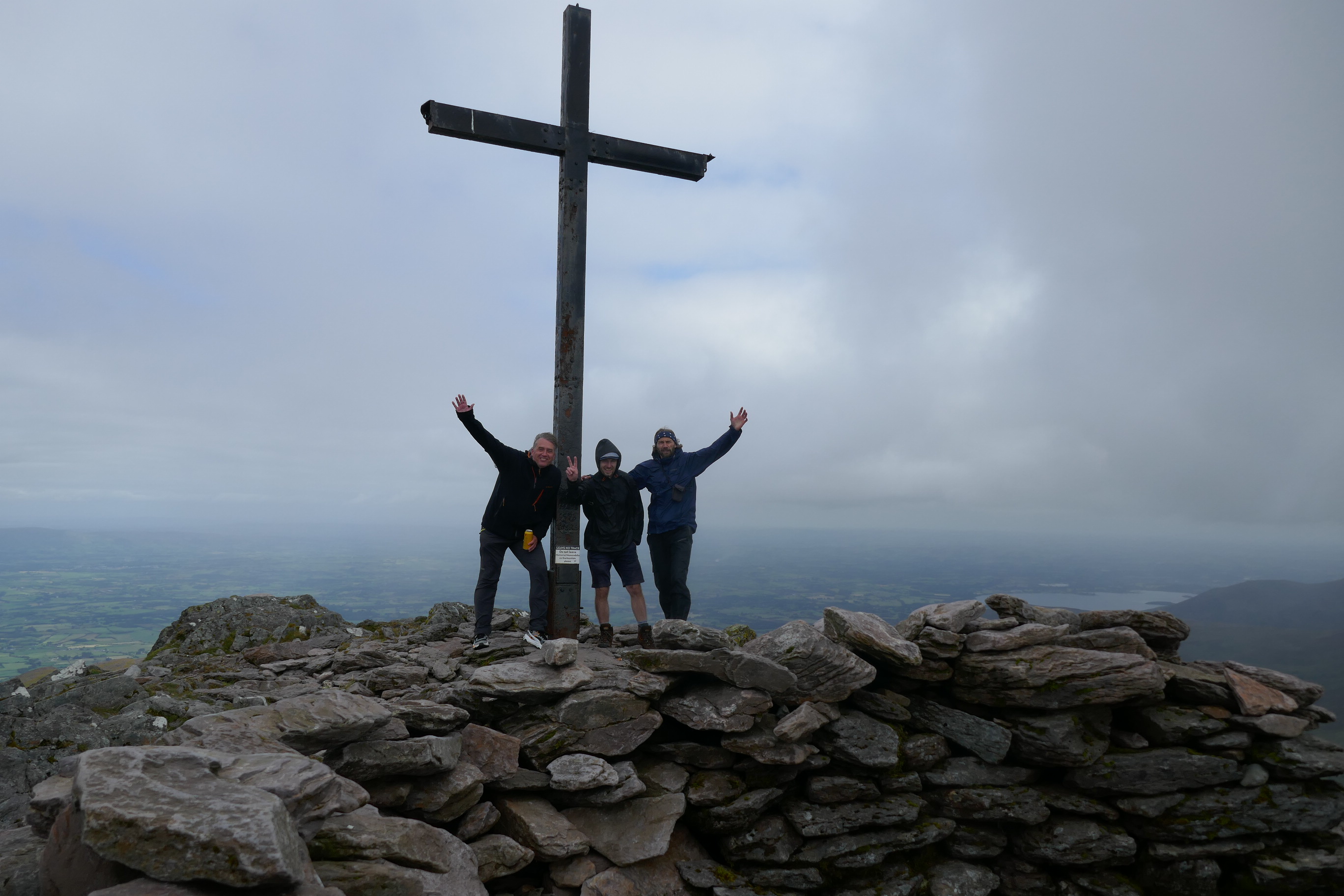 Carrauntoohil 1040m kříž